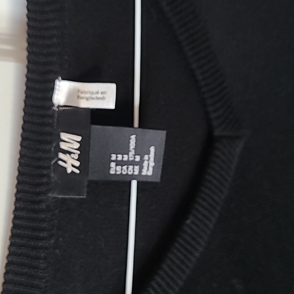 Mens H&M v-neck sweater size m - Picture 3 of 4